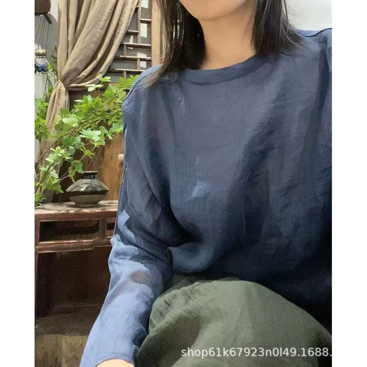 22/6 Little Little Little Art Ретро тонкий повседневный набор с воротником