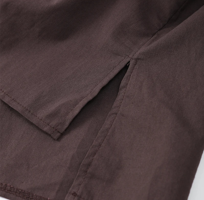 2025 Women's Casual Outfit: V-neck, Single-Button, Loose-Fit Long-Sleeve Top And High-Waisted Trousers Two-Piece Set In_ecoleips.com