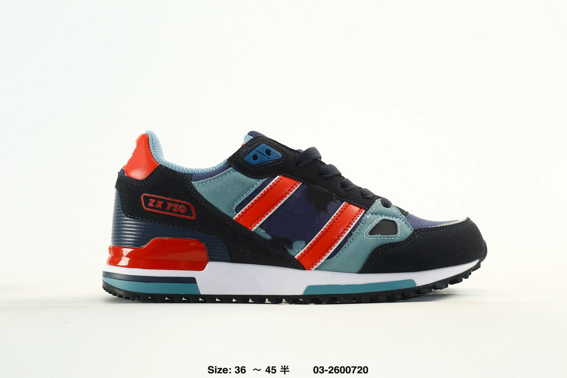Модели ZX 750: тканевые двухслойные бархатные кроссовки на повседневную носку, дышащие, с низким профилем, кроссовки-слегка-пользовательские по коду 9274