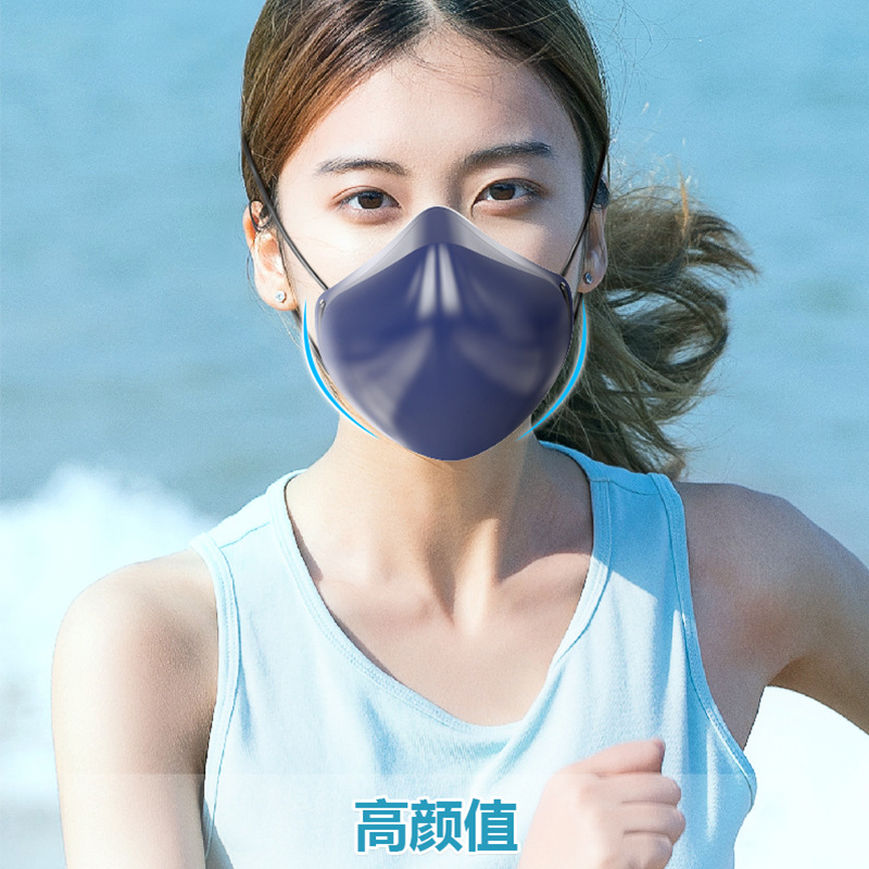 原生森态Kn95防灰尘S6呼吸净化器防雾霾防尾气防甲醇新型硅胶口罩