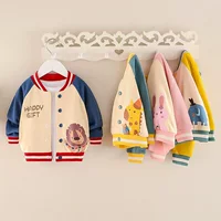 Мальчик весенняя и осенняя одежда, иностранная детская одежда, новая красивая детская куртка, блузка, бейсбольный костюм, прилив