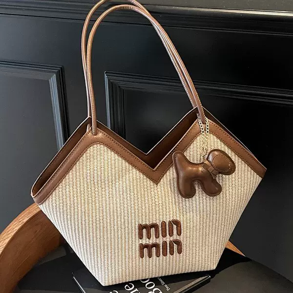 托特包女大容量2025新款时尚约姿百搭单肩包腋下包休闲上课通勤包