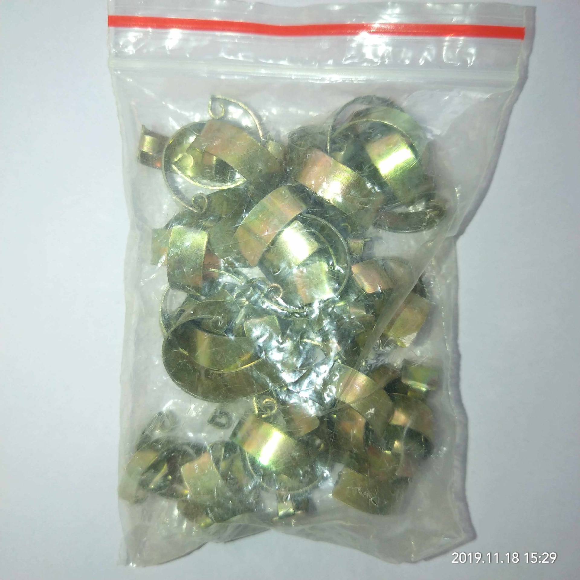 北京祥祺卡具易损件卡簧卡片顶帽卡簧卡子