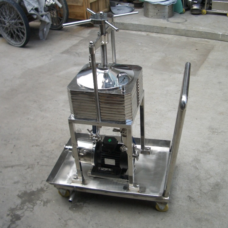 不锈钢板框多层过滤器 板框过滤机厂家 量大从优可清洗压滤机高压