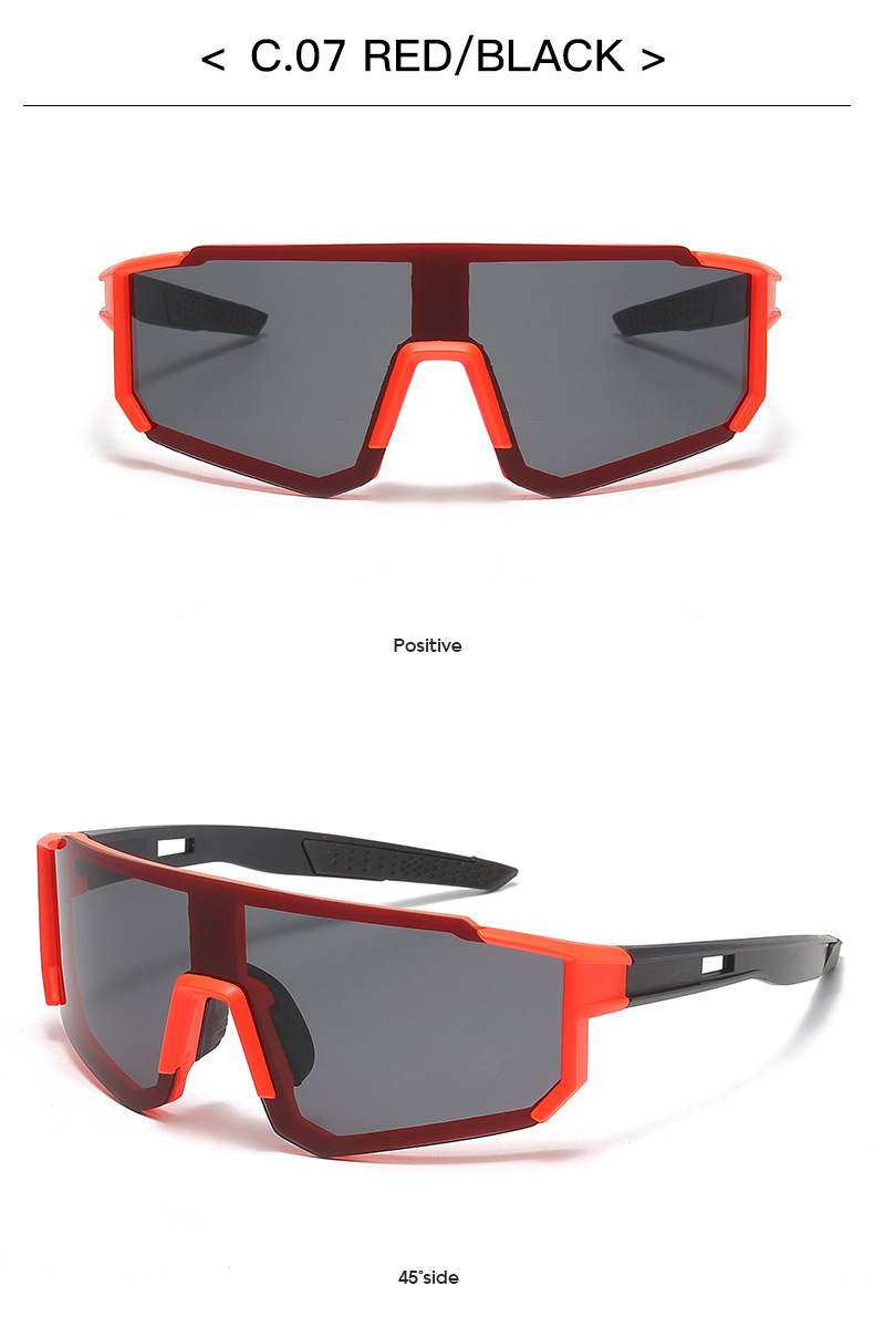 Casual Elegante Estilo Simple Geométrico C.A. Protección UV400 Cuadrado Fotograma Completo Gafas De Sol Mujer display picture 15