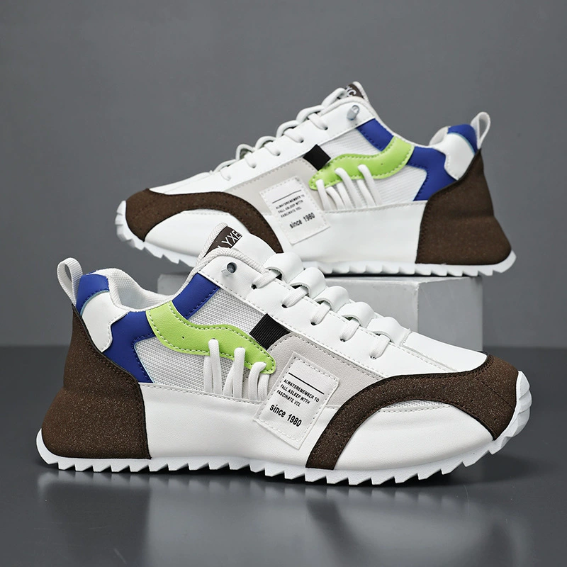 Европейская мужская обувь, новинка 2024, осенняя дышащая трансграничная спортивная повседневная обувь большого размера, обувь на мешке, модная тенденция