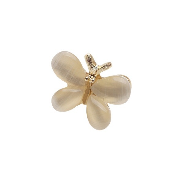 Cute Butterfly Insect Brooch And Scarf Buckle With Ruby Gemstone_voghion.com
