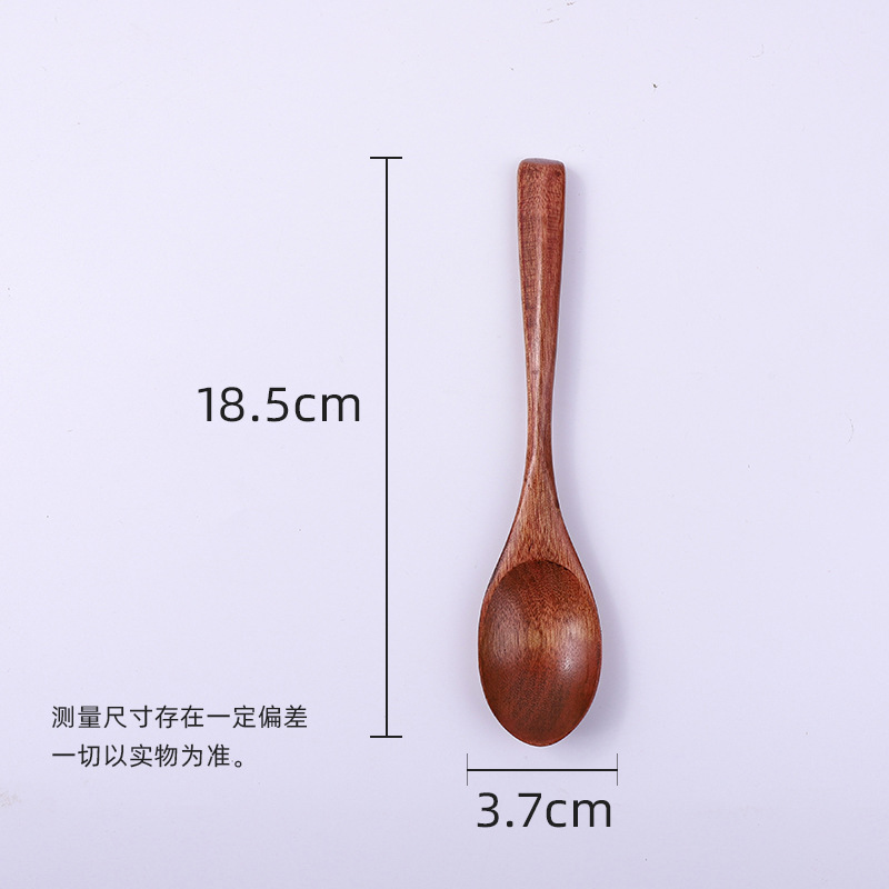 오래된 페인트 6 면 숟가락