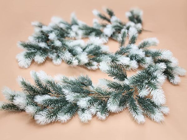 Cross -border Christmas PE Leaf Crystal Christmas Teng Simulation…