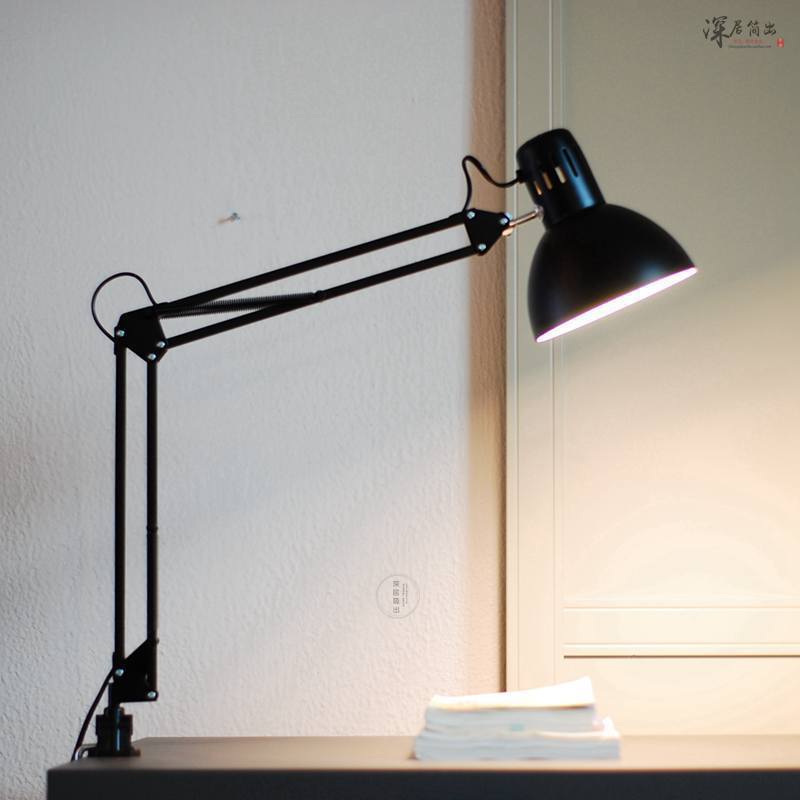 Lámpara de mesa de pestañas de uñas LED, clip de protección ocular de disparo, trabajo de aprendizaje de escritorio, pintura, reparación de tatuajes