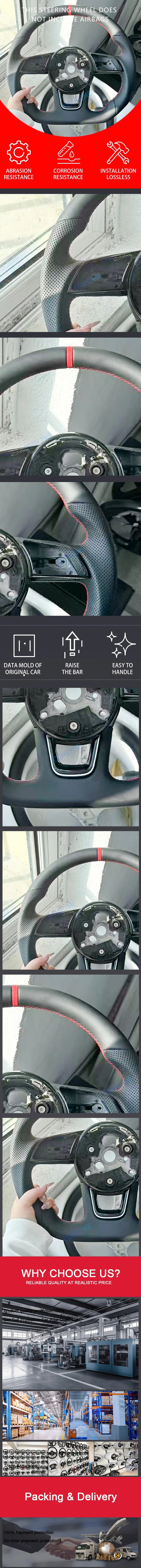 Suitable for Audi A3 steering wheel RS3 RS4 RS5 A3 A4 A5 S3 S4 S5 2017-2021