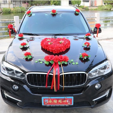 Baolilong espuma sólida tamaño del corazón melocotón medio amor decoración de la ventana boda apoyos pintados