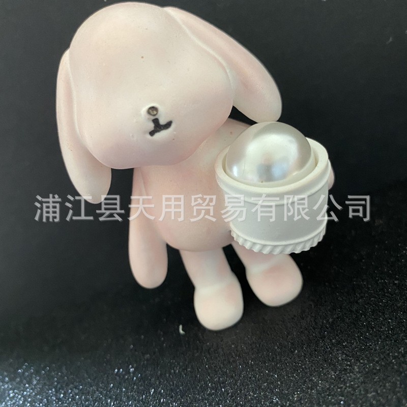 Cubo de abrazo de dibujos animados lindo conejito molde de silicona para expansión de coche piedra de incienso decoración de yeso de aromaterapia molde de chocolate