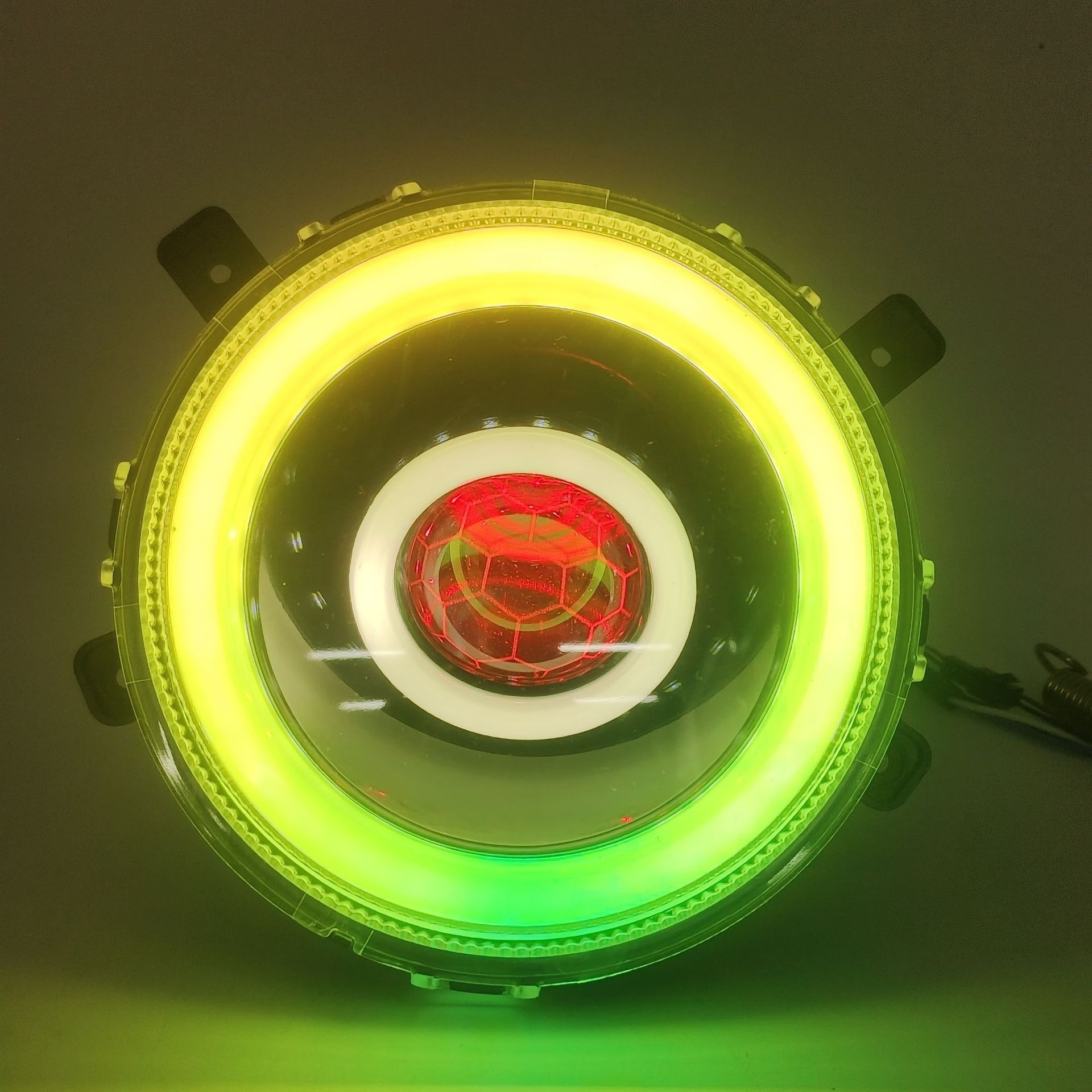 N9Gt Bull Bluetooth Adjustable 12V Honeycomb Headlight Taibang Songjie Jiadi Electric Vehicle Bull N9 Front Headlight