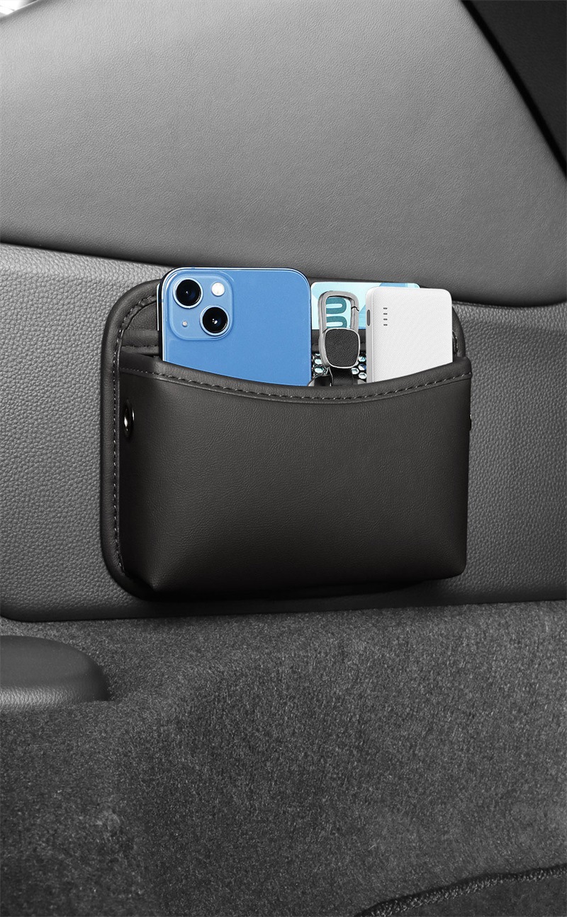 Car Storage Bag Paste Type Main Passenger Central Console Multifunctional