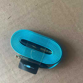 适用于原装美国Fugoo 3.5mm音频线面条线AUX三节对录耳机连接线