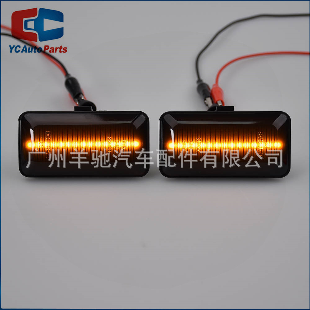 Adecuado para Volkswagen Golf 3 Pa Sarat asiento LED dinámico agua corriente Fender luz lateral