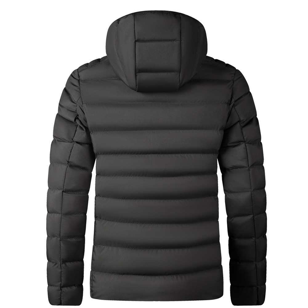 Algodón transfronterizo hombre 2024 nuevo hombre chaqueta ligera chaqueta de algodón de tamaño grande más terciopelo comercio exterior ropa de algodón de hombre al por mayor