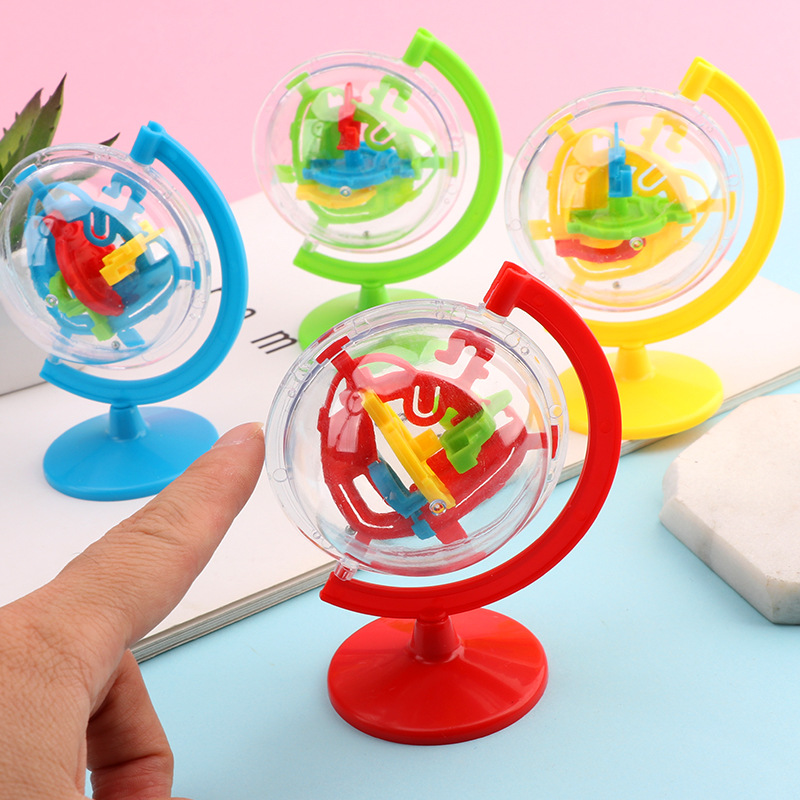 Laberinto de bolas 3D con 50 niveles, juguete de equilibrio y paciencia