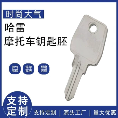 《01016》Suitable for Lowe&Fletcher Mechanical Cabinet Lock Key Blank Lf22/Lf22R (Motorcycle Key)