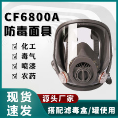 6800A防毒マスク/ホルムアルデヒド塗装化学工業酸性ガス異臭防止工業粉塵全面マスク