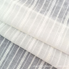 春夏纯棉波浪麻花条绞综提花面料裙装衬衫小衫婴童服饰DIY SS1838