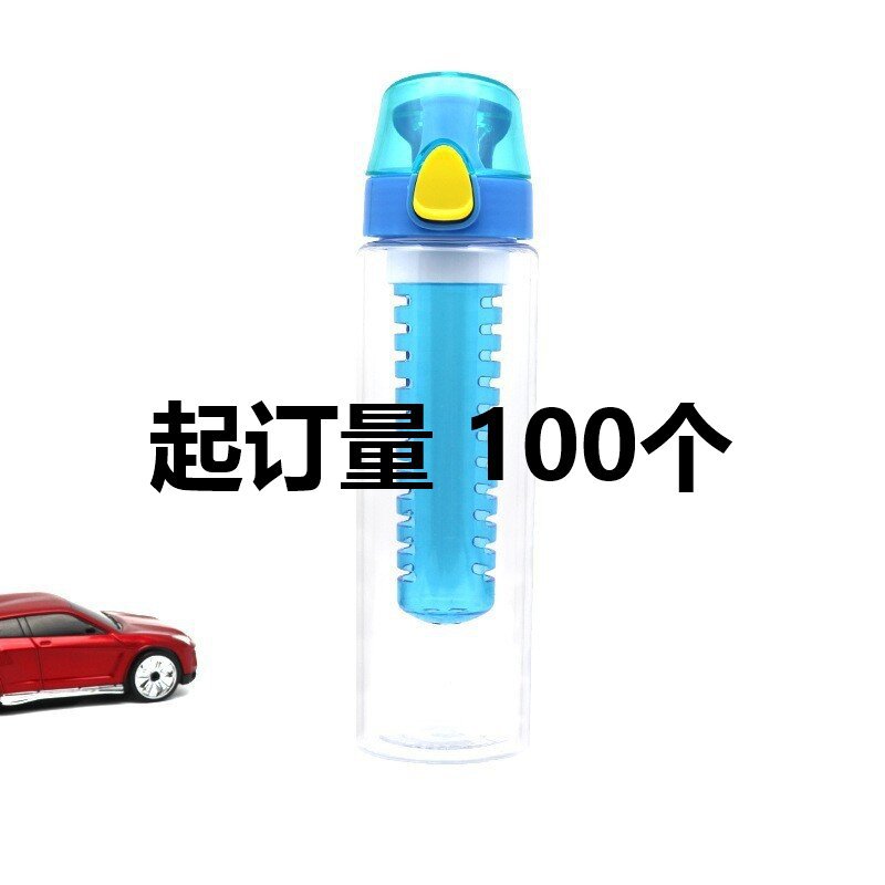 In Stock! New Bouncing Plastic Fruit Cup Outdoor Sports Water Cup with Handle