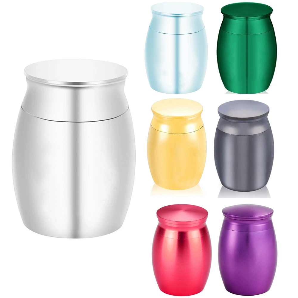 Неорнаментированная урна для праха 40*30 мм, мемориальный сувенир для близких, похоронный футляр, подвеска для праха, можно гравировать, урна для праха домашних животных