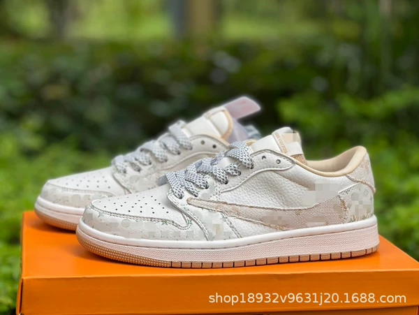 White brown printing
