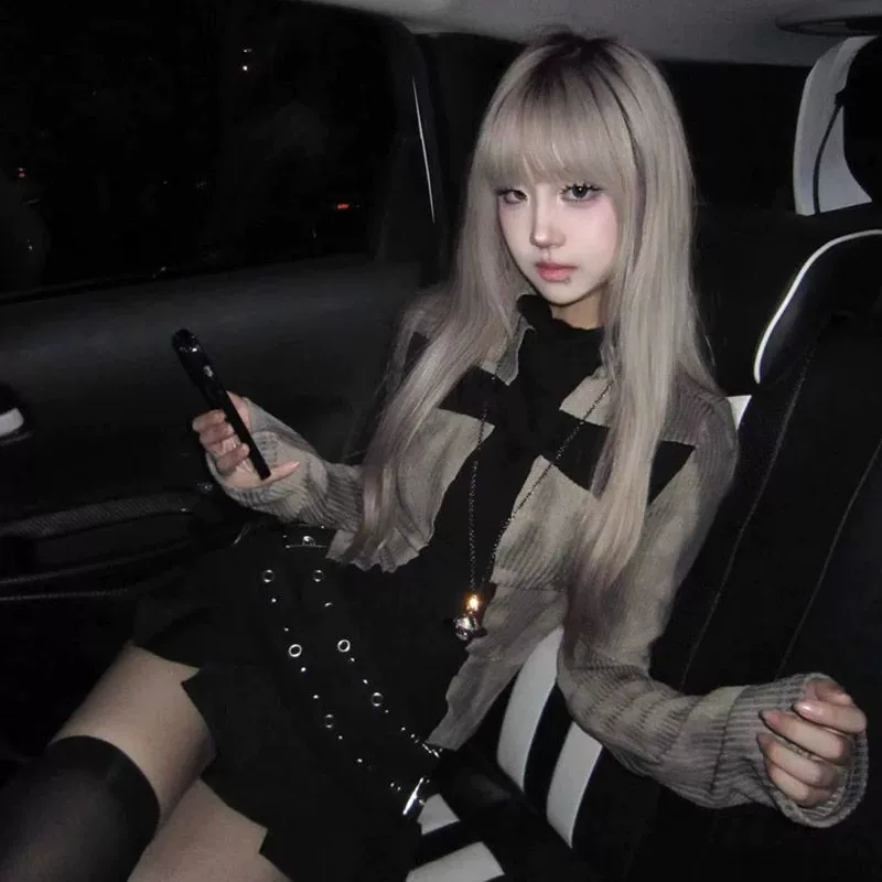 Трансграничный американский дизайн креста тонкая девушка футболка с длинным рукавом