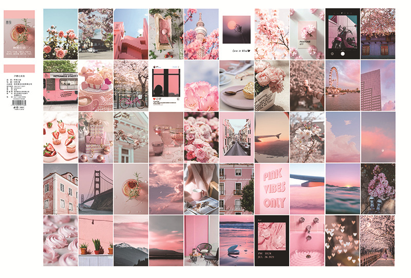 Yuniao cerrado dedo del pie etiqueta libro deseando Club serie retro creativo Collage artístico diario material de base papel 6 tipos