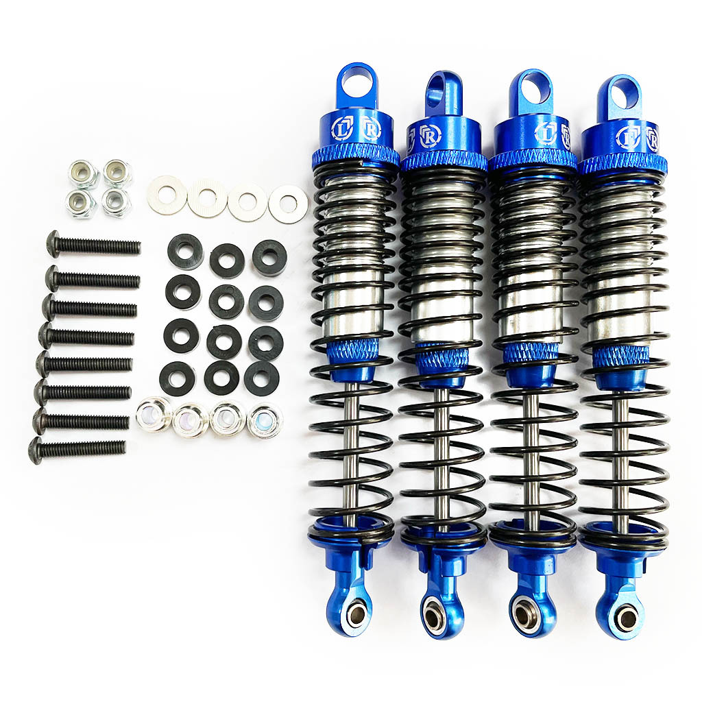 Front and rear 110MM all-metal shock absorber [dark blue]]