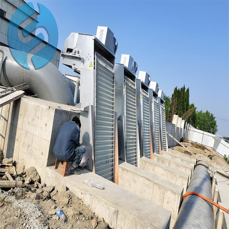 渠道式机械格栅 回转耙齿式格栅除污机 XG型旋转式格栅除污机