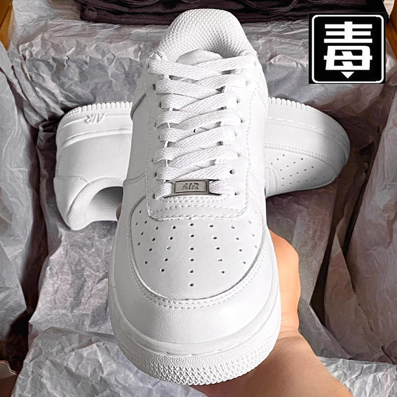 Nike Air Force 1 Pure Original Men's Low-Top Shoes Women's White Shoes Af1 Sneakers Putian Shoes