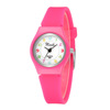 Fashionable silica gel trend cute watch for leisure, city style, simple and elegant design