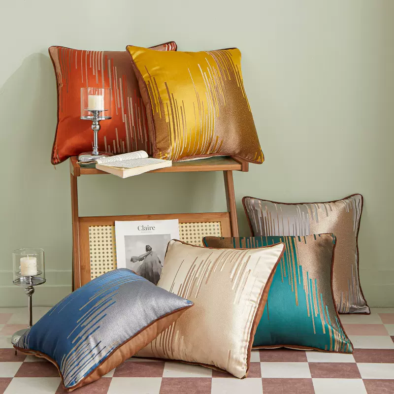 南通家纺厂家诚招代理提花高精密靠背枕靠枕床上床头靠沙发居家