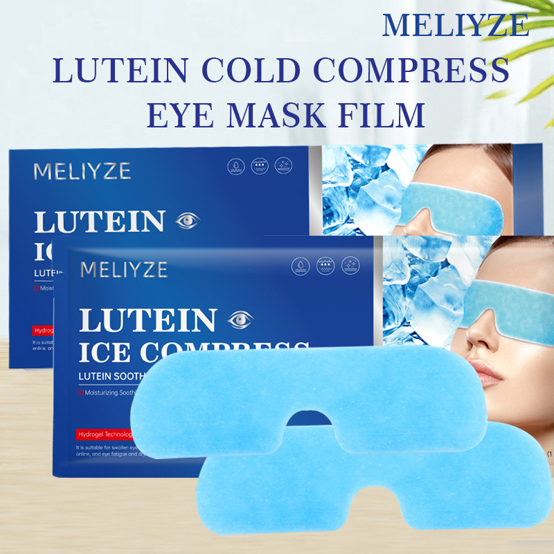 MELIYZE Lutein Collagen Ice Eye Patches Soothe Dryness and Brighten Eye Area, Cross-Border Export Eye Care Patches for Foreign Trade