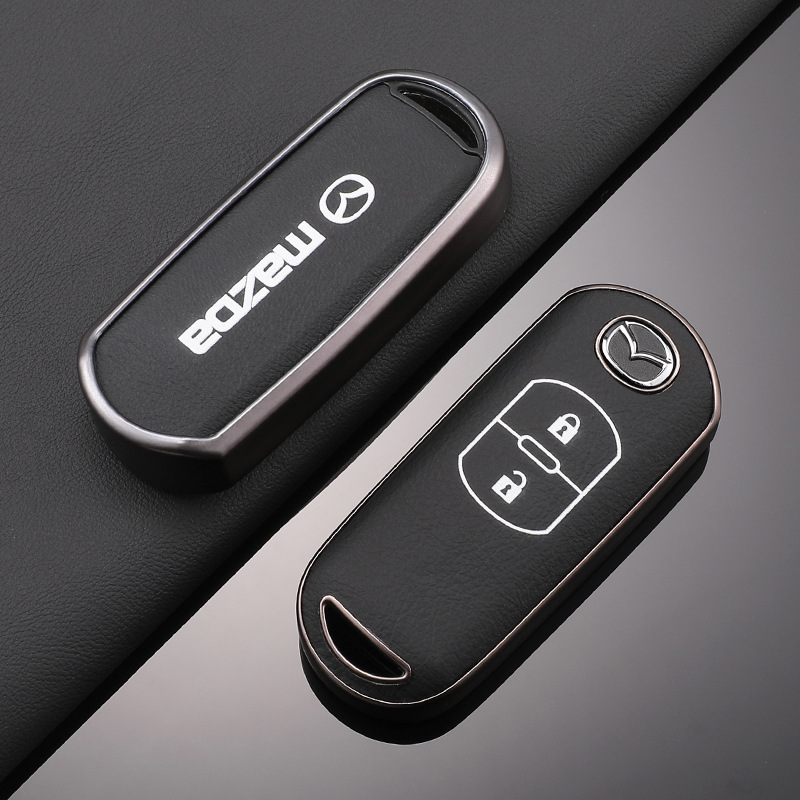 Adecuado para Mazda 3 Angkesaila Keyrage Funda con todo incluido TPU Cutch cx4 Caballo 6 Atez cx30 Funda protectora