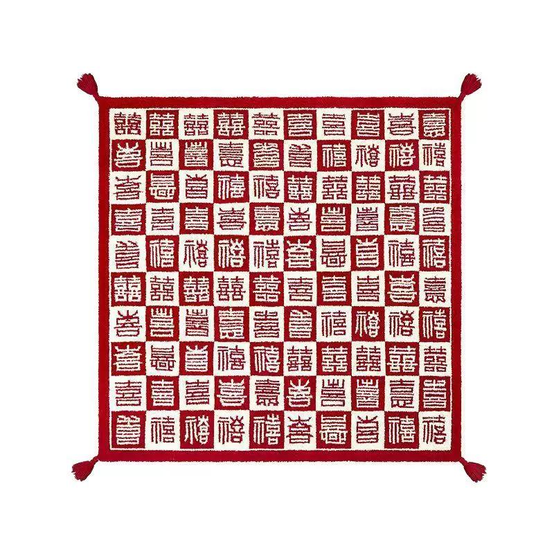 新款半边绒百喜毯办公室午睡毯午休毯四季加厚毯针织毯婚庆毯故宫