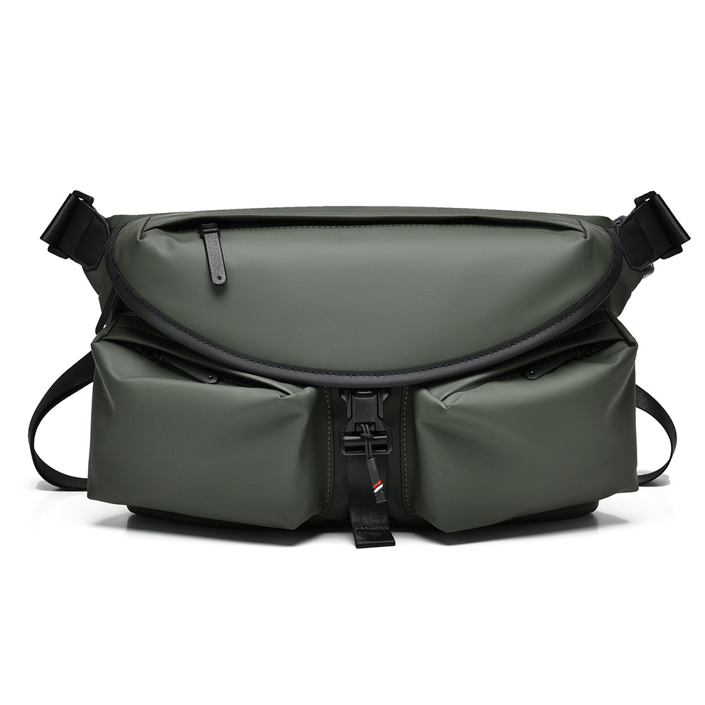 Fashionable Men's Chest Bag Large Capacity Versatile Shoulder Bag_voghion.com