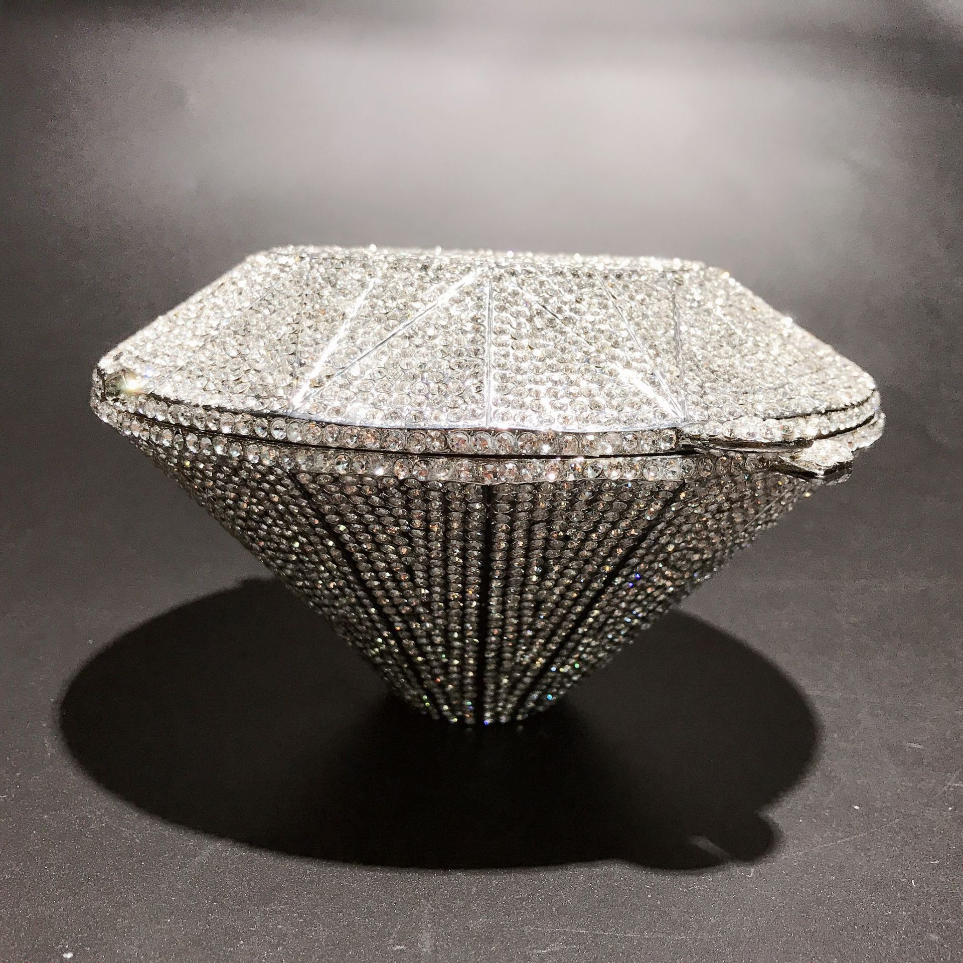 Selección estricta de bolsas de cristal de diamantes, bolsas de cristal de diamantes para banquete, bolsas de mano para mujeres