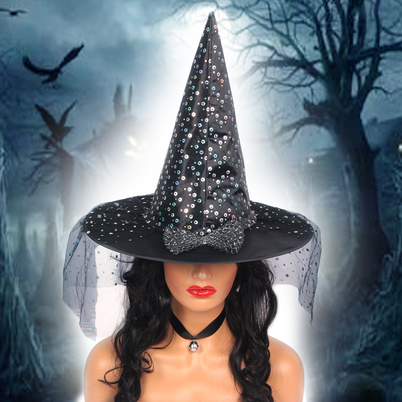 Sombreros de bruja de Halloween Sombreros de baile Sombreros de fiesta Sombreros de bruja de Halloween Sombreros de bruja mágica