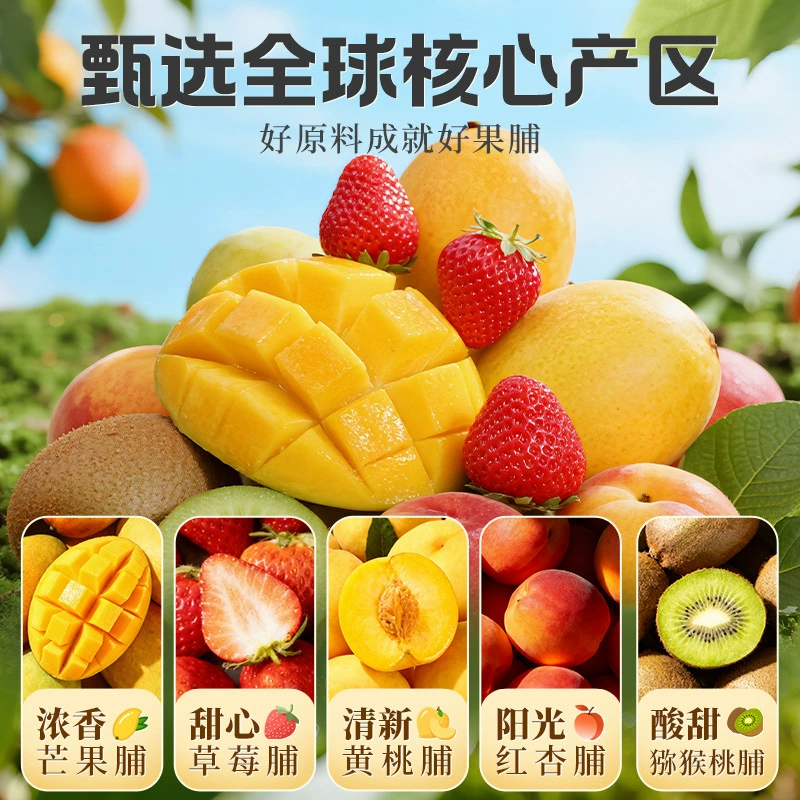 Dried Fruit Mix Multi-Pack, Assorted Strawberry Mango Peach Pineapple Snacks, Various 25–120 g Packs