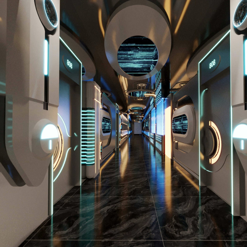 ktv nightclub bar sala de banquete comercial diseño de decoración de espacio todo incluido puerta uno a uno construcción de dibujo