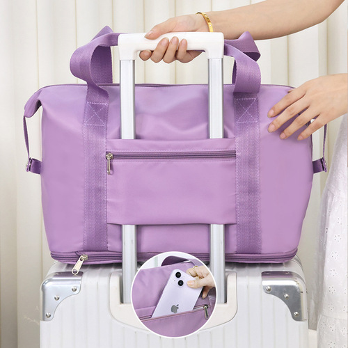 高级手提旅行包女大容量健身包轻便短途出差待产收纳包旅游行李袋