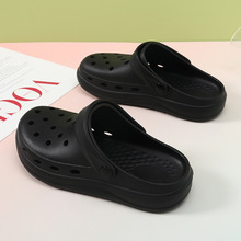 2023新款洞洞鞋男士外穿轻便透气户外运动防滑耐磨沙滩凉鞋供直播