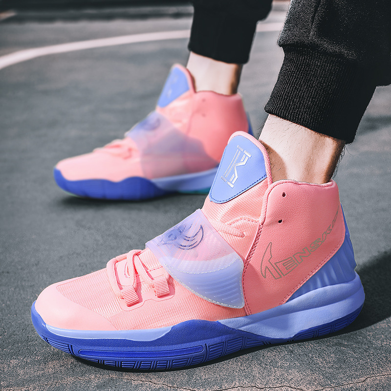 Spring 2021 New Youth High-top Basketball Shoes Mandarin Duck Fashion Shoes Fashion Couple sneaker Men's Shoes