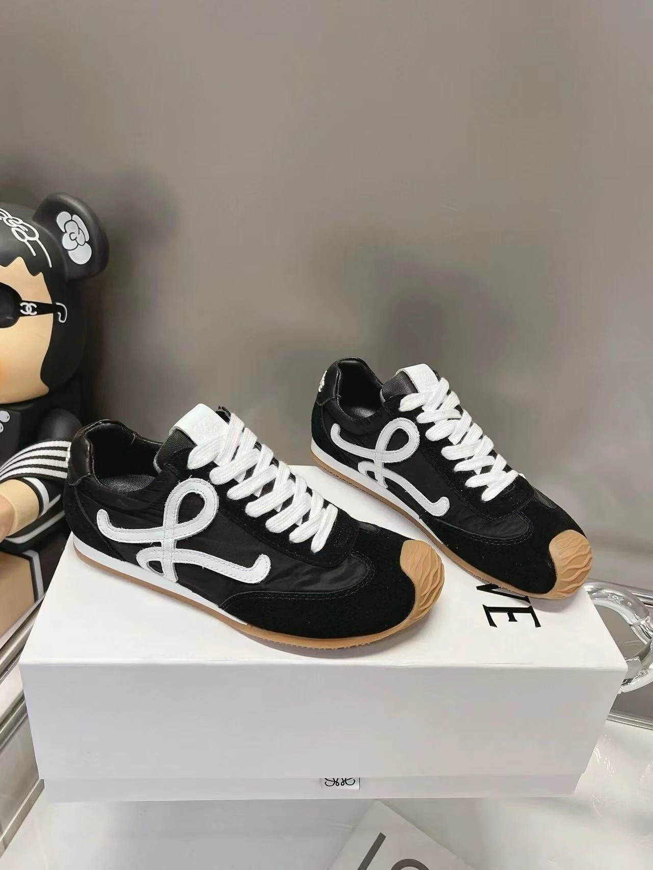 Putian обувь чистый оригинал LEW Luojia Ballet Runner2.0 кожаное моральное обучение туфли низкий топ повседневные спортивные Forrest обувь