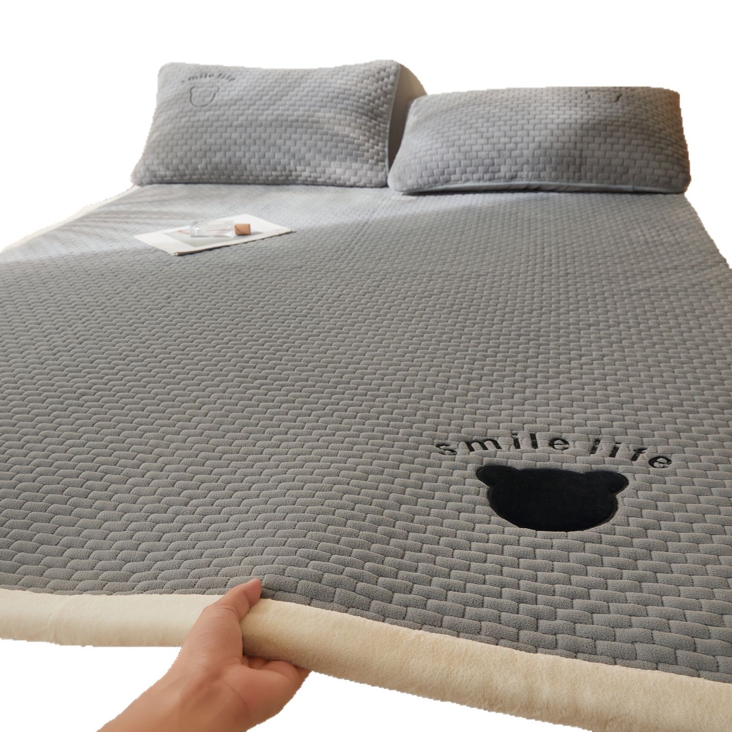 Colchón espeso cojín dormitorio para niños sábanas 90x190 colchón plegable colchón
