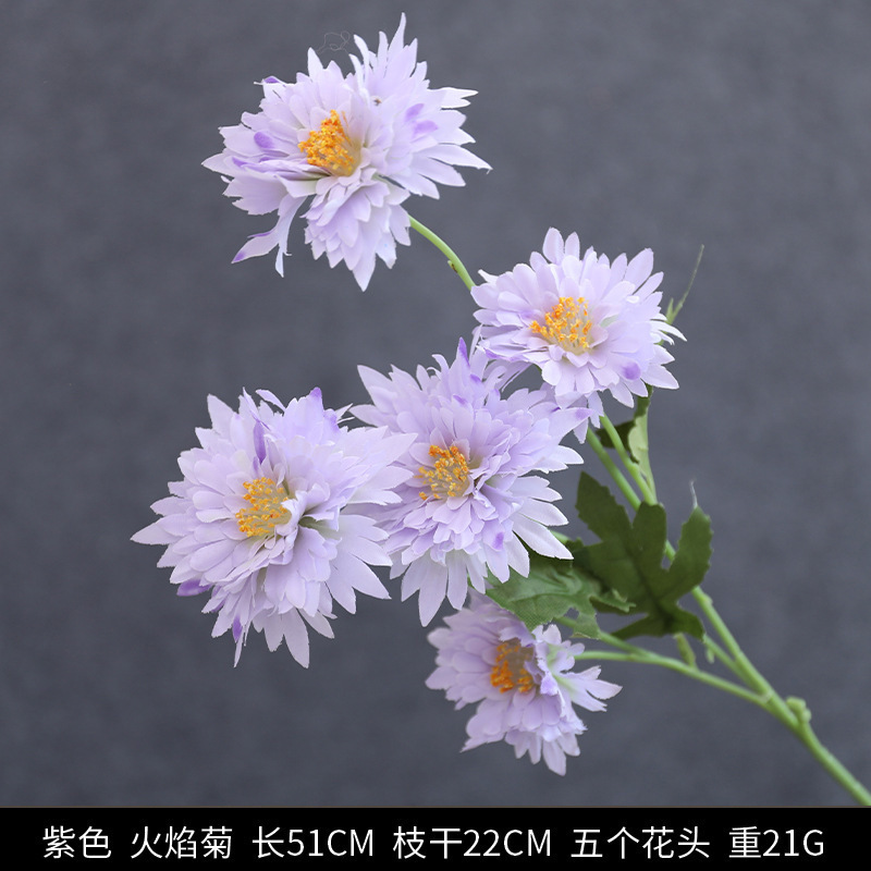 紫色の造花ブーケ結婚式結婚式シーン会場レイアウト小道具装飾造花卸売|undefined